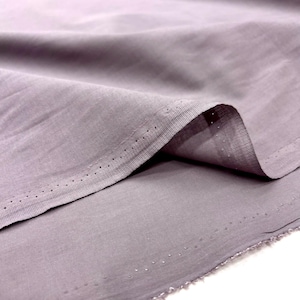 Grey Purple Cotton Voile Fabric: Lightweight Breathable Babywear Material  (150cm/1.64Yards/57 inches width)