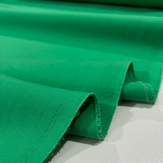 green fabric for dresses Stonewashed 100% Cotton and Skirts (150cm/59in Width) everyday hijab wear