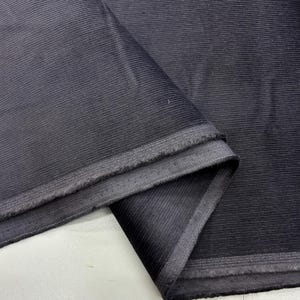 Anthracite Grey 100% Cotton Corduroy Fabric, Corduroy Fabric by the yard, Dress-Skirt-Pants Corduroy Fabric (150cm or 58 inch or 1.64 yards)