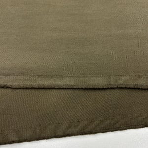 Green Stonewashed Cotton Denim Canvas Fabric – Soft Heavyweight for Pants, Jeans & Shirts | 150 cm