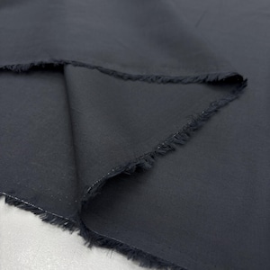 Anthrazitfarbener 100 % Baumwoll-Voile – Leichter, Weicher Stoff für Blusen, Kleider, Schals (150 cm / 58 Zoll / 1,64 Yard Breite)
