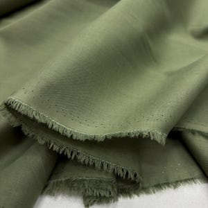 Grüner Voile-Stoff aus 100 % Baumwolle, leichter Baumwollstoff, Baby- und Kindertextilien,  (150 cm/58 Zoll/1,64 Yards breit)