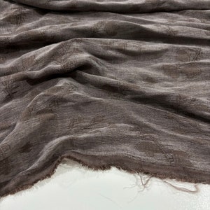 Tela de cupro de seda marrón corteza natural, tela de seda vestido-falda-blusa-camisa tela de diseñador, 150 cm/1,64 yardas/57 pulgadas imagen 7