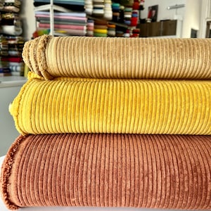 Italian Design Corduroy Fabric, Corduroy Fabric by the yard, Dress, Skirt,Pants Corduroy Fabric(150 cm, 1.5 meters, or 1.64 yards)