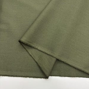 Green Cotton Linen Fabric: Natural Breathable Soft Linen Blend – Dress & Apparel 150cm Width