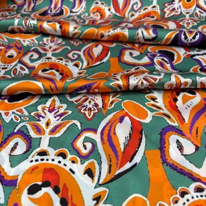Italian Satin Fabric – Soft Flowing Silky Material for Dresses, Blouses, Skirts | 150cm/59in wide
