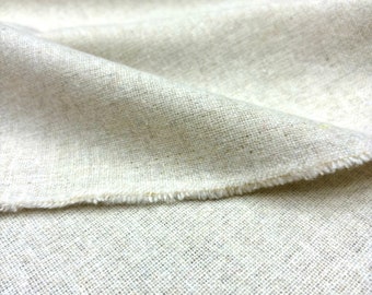 Cream Beige Flannel Fabric – Cotton Fabric for Jackets, Shirts & Loungewear | 150 cm