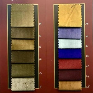 Luxury 100% Cotton Corduroy Fabric, Corduroy Fabric by the yard, Dress-Skirt-Pants Corduroy Fabric (150 cm, 1.5 meters, or 1.64 yards)