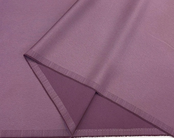 Italian Double Face Crepe Satin Fabric – Wrinkle-Free Soft Material for Dresses | 150 cm