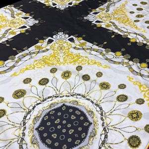 Tessuto di raso di lusso setoso di design italiano, tessuto per abbigliamento in crepe-satin-chiffon,(larghezza 1,64 yard o 57 pollici)