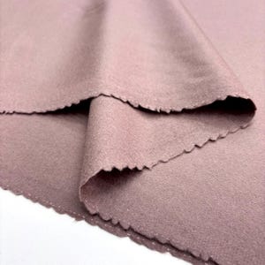100% Mink Wool Cashmere Fabric, Fabric by the Yard, Jacket-Skirt-Coat-Clothing Dress Fabric (150 cm, 1.5 meters, or 1.64 yards)