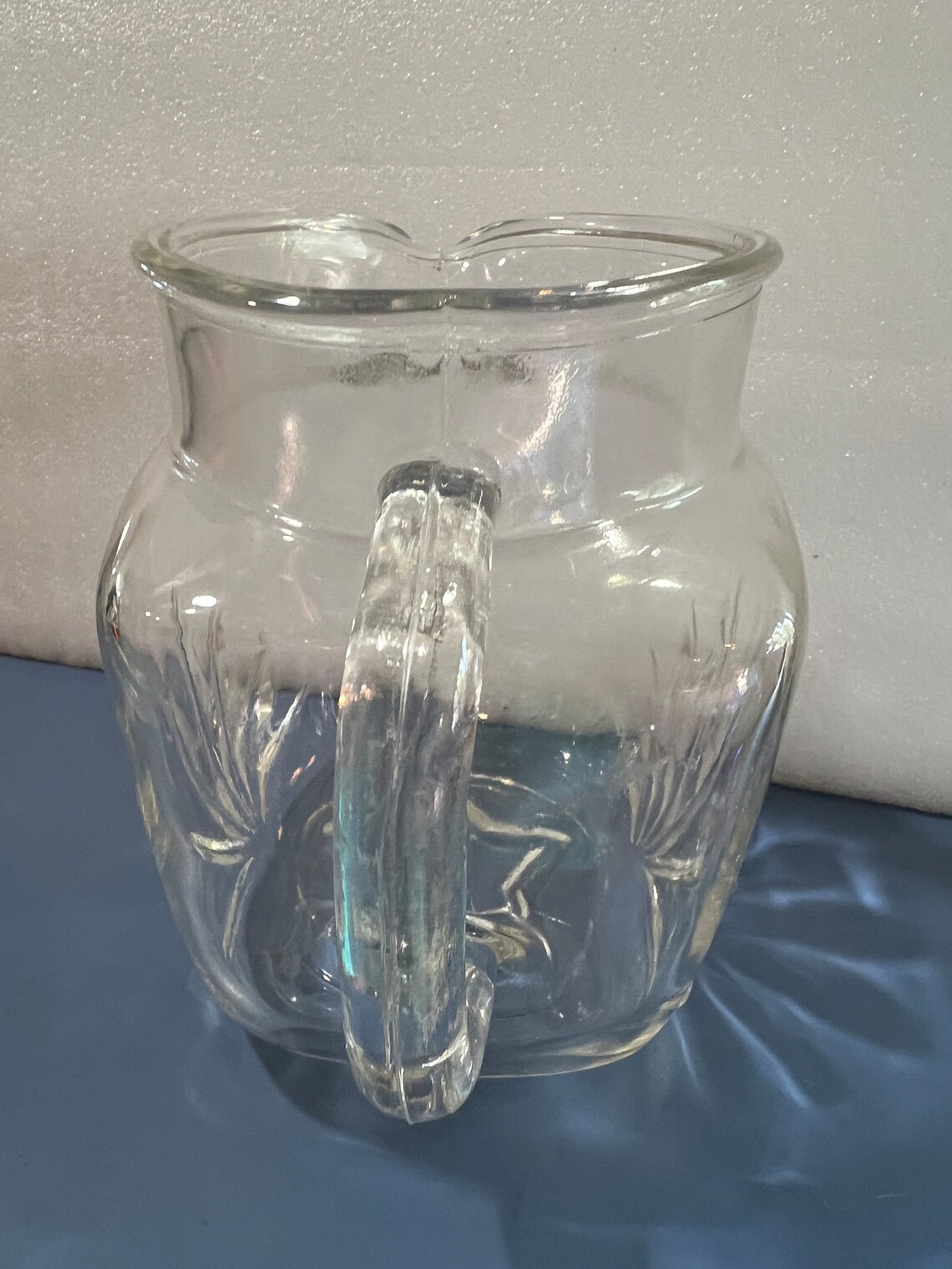Star Pitcher, 1 Quart , Clear, by Federal Glass 32 Ounce, 1950s - Etsy