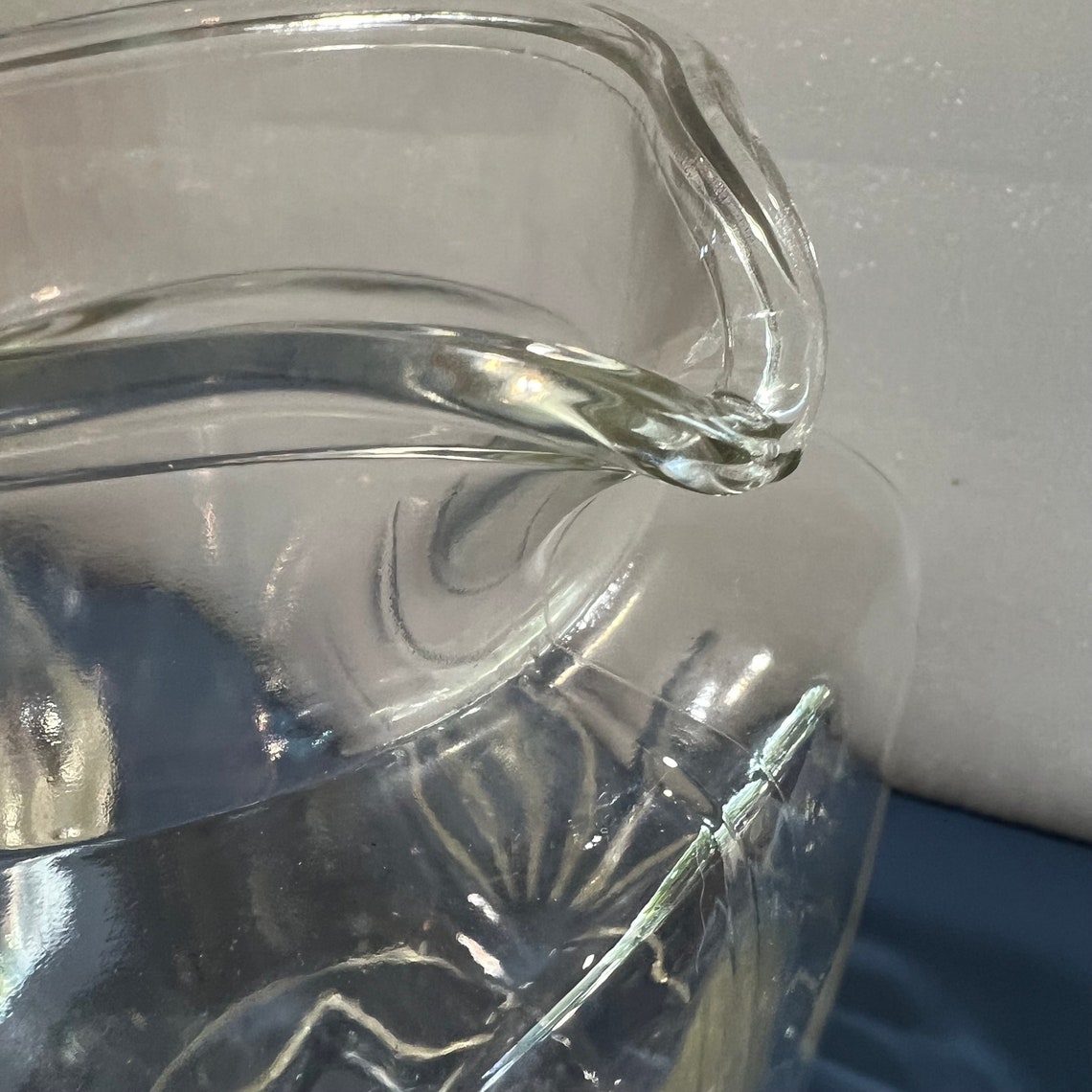 Star Pitcher, 1 Quart , Clear, by Federal Glass 32 Ounce, 1950s - Etsy