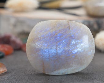 希少ホワイト オーシャン ジャスパー クリスタル ボール 球体 53 mm