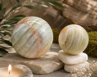 Afghanistan Jade Sphere Crystal Gemstone Smooth Stone Altar Display Spiritual Energy Mineral Room Decorative Calming Zen Spa Massage Ball