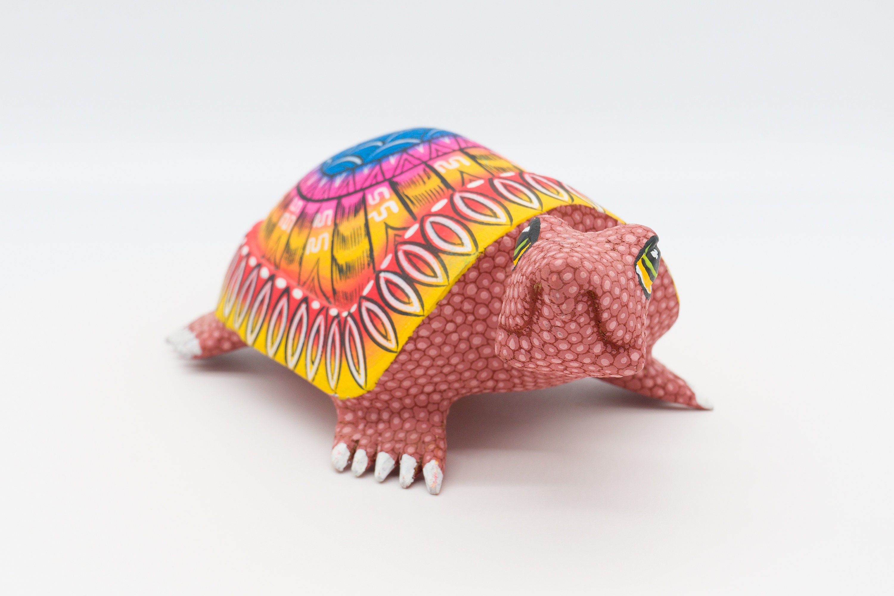 Mini Turtles Alebrije Handcarve Wood Decoration Figure