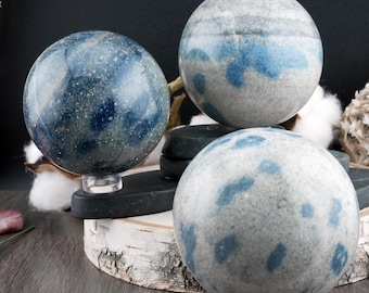 K2 Crystal Sphere UV Reactive Spiritual Gift Meditation Decor Energy Balancing Stone Healing Protection Display Home Altar Grid Sacred Space