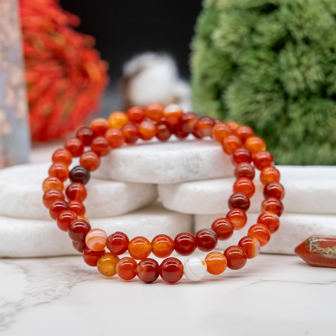 Vintage Perlen Stretch Ringe - Böhmischer Stapelschmuck Für Damen