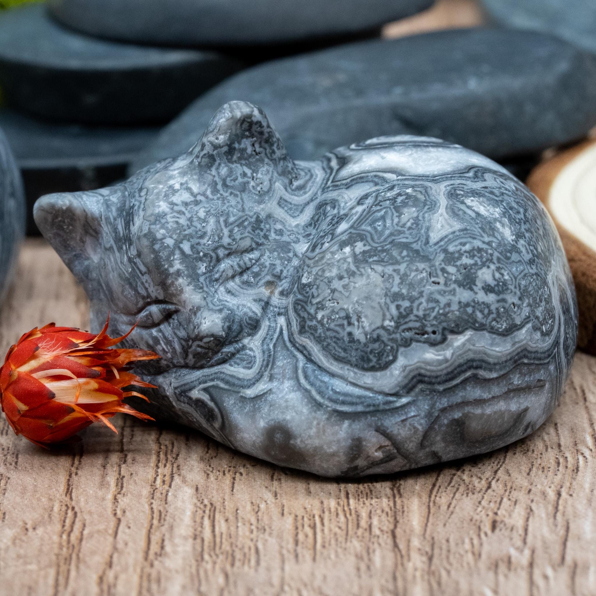 スワロフスキー ヒョウ 217093 （Crystal figurines - Etsy 日本）