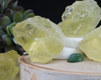 Raw Yellow Citrine Crystal Healing Specimen Meditation Gemstone Altar Stone Happy Manifestation Spiritual Trinket Crystal Grid Energy Decor
