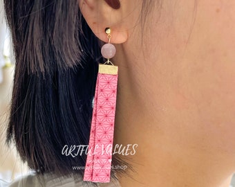 Slayer Anime Dangle Earrings Manga Cosplay Kimono Jewelry, Cute Earrings For Girlfriend, Birthday Gift Wedding Earrings, Manga Merch Gifts