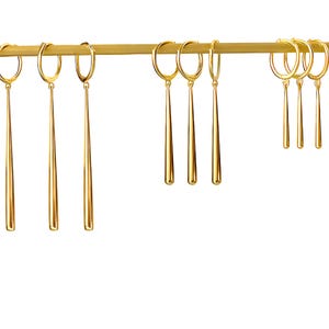 Anime-Inspired Gold Dangle Earrings Swordsman Cosplay Jewelry, Handmade Geek Chic Gift, Anime Fashion Accessories, Gold Wedding Earrings
