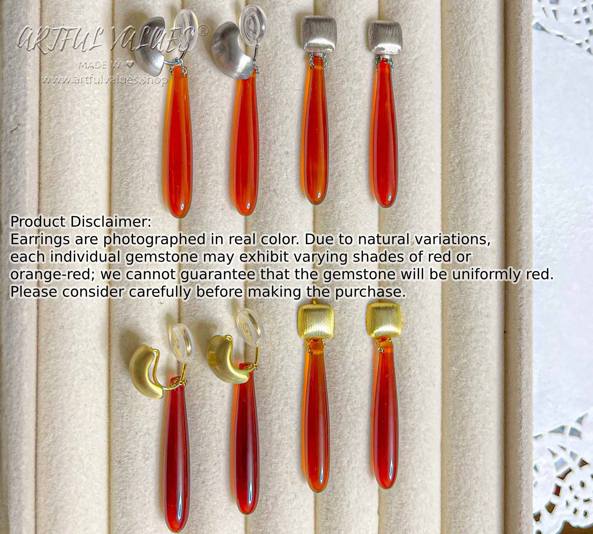 SONGCHANGJEWELRY Anime Frieren Brincos De Gota Vermelhos Com Pingente De Gota Longa Feminina Para Cosplay Frieren, Zinco, Sem Pedra Preciosa