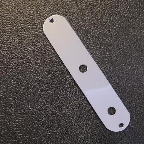 Telecaster Chrome Control Plate - Two Knobs, No Switch - Etsy