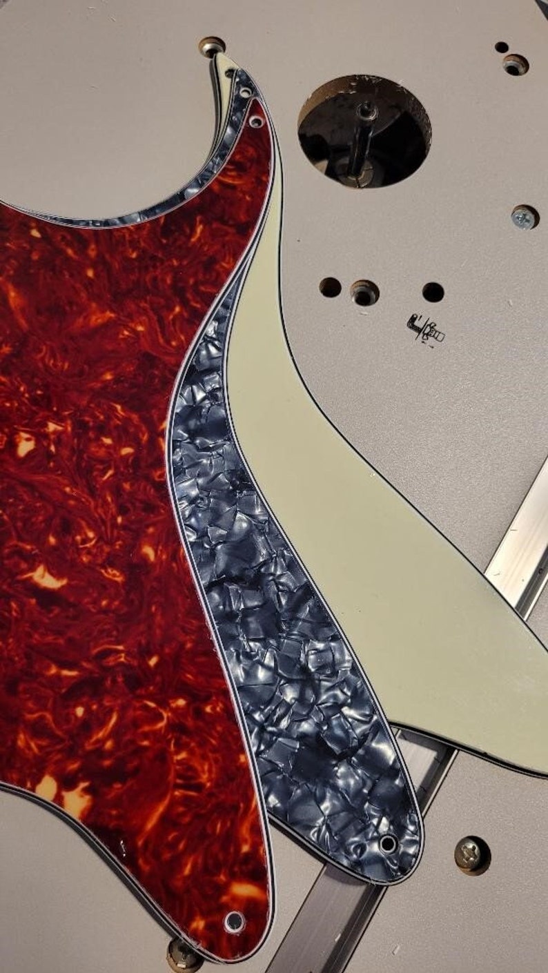 Strat Pickguard Jazzmaster Bridge Pickup Route, One Knob Etsy