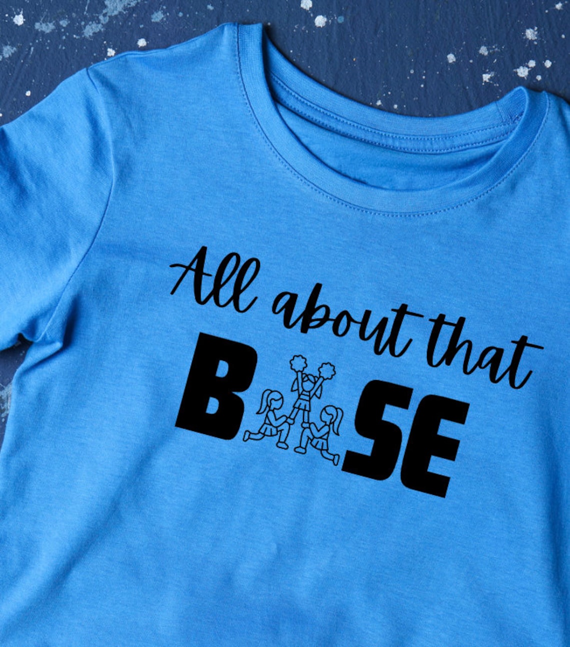 Cheerleader Base Svg | Cheer Shirt Svg | Cheerleader Tshirt | Cheer ...