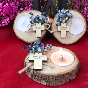 Lembrancinhas de batismo para convidados mi bautizo, lembrancinhas de primeira comunhão, velas rústicas