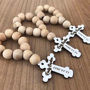30 PCS confirmation favors for guests baptism favor christening gifts for guests personalized cross ,first communion  favors,mi comunion