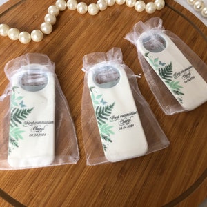 Custom Baptism, Baptism for Guest Gift, Personalized Baptism, Christening Favors, Baptism Favors Girl & Boy, First Communion Favors