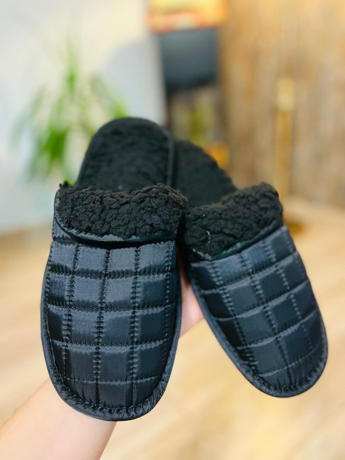 Pantoufles En Peluche Unisexe - Doublure Polaire Chaude, Semelles Antidérapantes - 7
