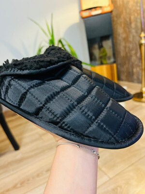 Pantoufles En Peluche Unisexe - Doublure Polaire Chaude, Semelles Antidérapantes