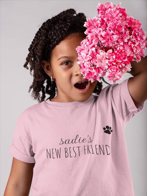Bodysuit, New Best Friend Custom Infant Baby Rib Bodysuit, Pet Name Personalized Baby Outfit, Baby Shower Gift, Cute Baby Clothes, Custom