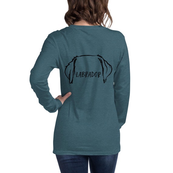 Custom Pet Breed Long Sleeve Shirt for Dog Lover - Personalized Gift for Birthday or Holiday