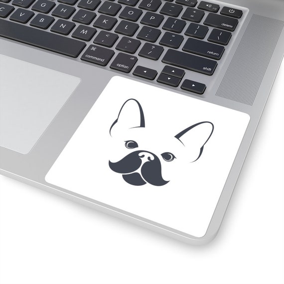 French Bulldog Frenchie - Square Stickers