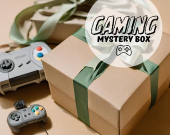 Gaming Mystery Box - Set regalo per giocatori - Confezione di giochi personalizzata Lucky Dip Bundle - Regalo a sorpresa per ragazzi adolescenti - Accessori da gioco per uomo Compleanno