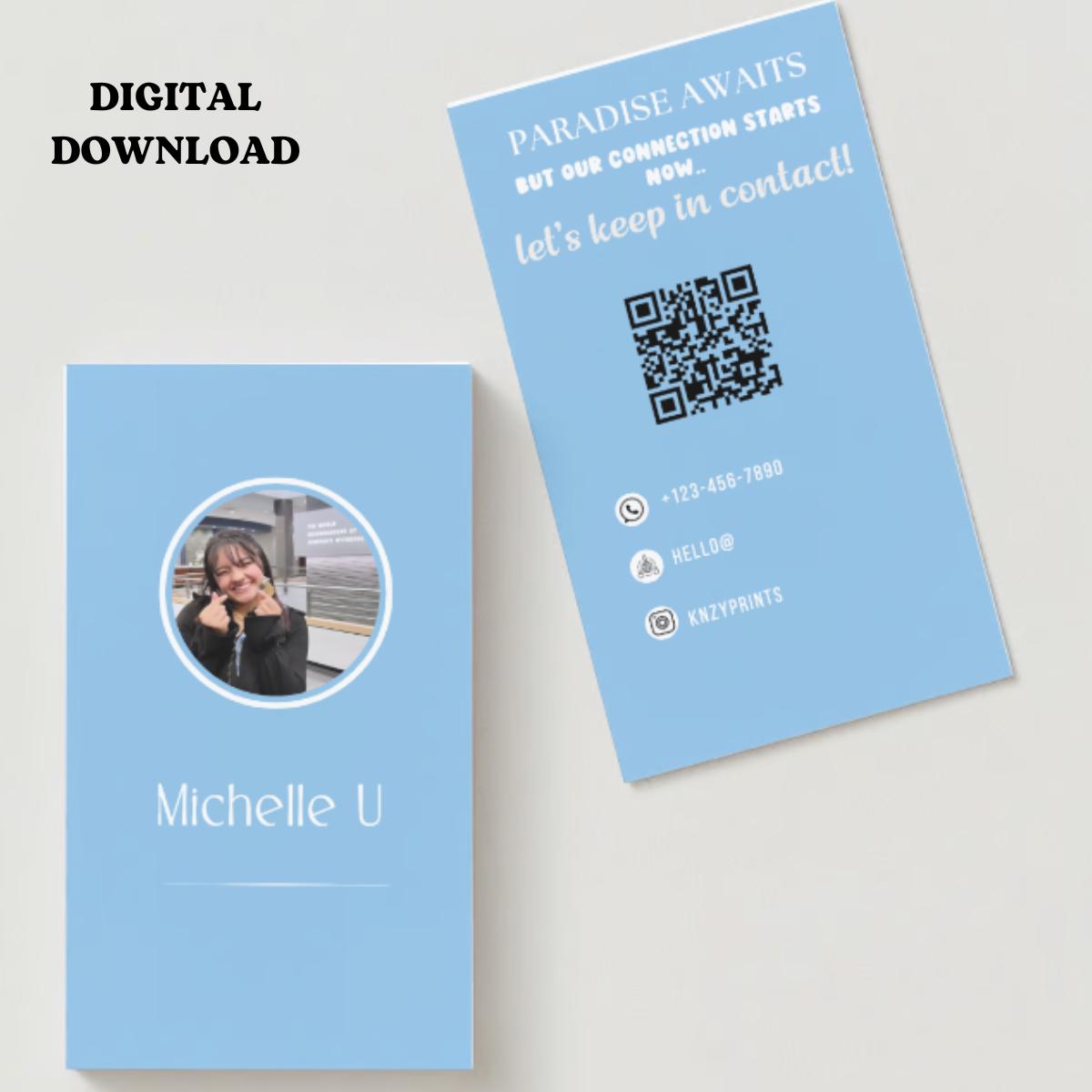 Personalized Contact Card: 2025 JW Special Convention (digital