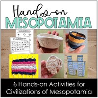 Ancient Mesopotamia Bulletin Board Kit Posters Borders Banners Maps ...