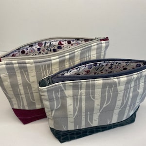 Bolsa com zíper para árvore de bétula