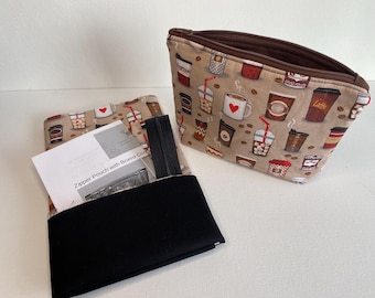 Zipper Pouch PDF Schnittmuster Anleitung für Reißverschlusstäschchen mit eingefassten Ecken