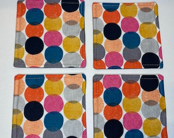 Retro Polka Dot Untersetzer
