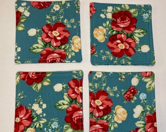 Pioneer Woman Fabric Coasters