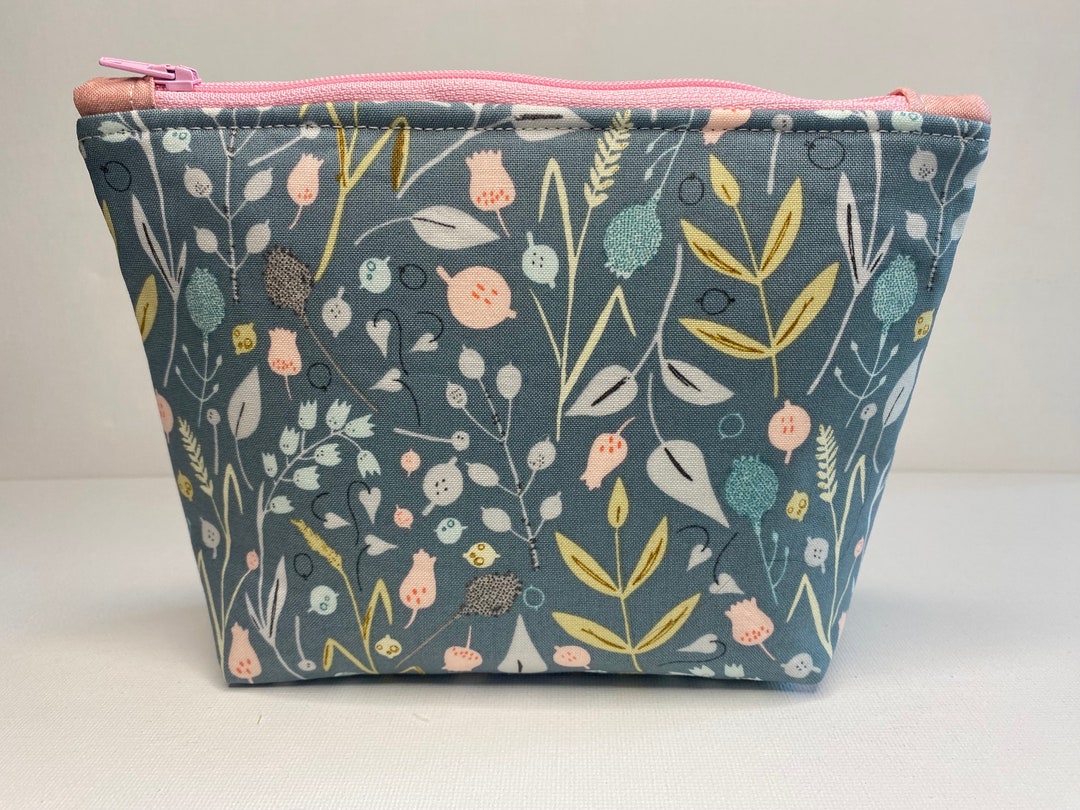 Wildflowers Zipper and Makeup Pouch - Etsy