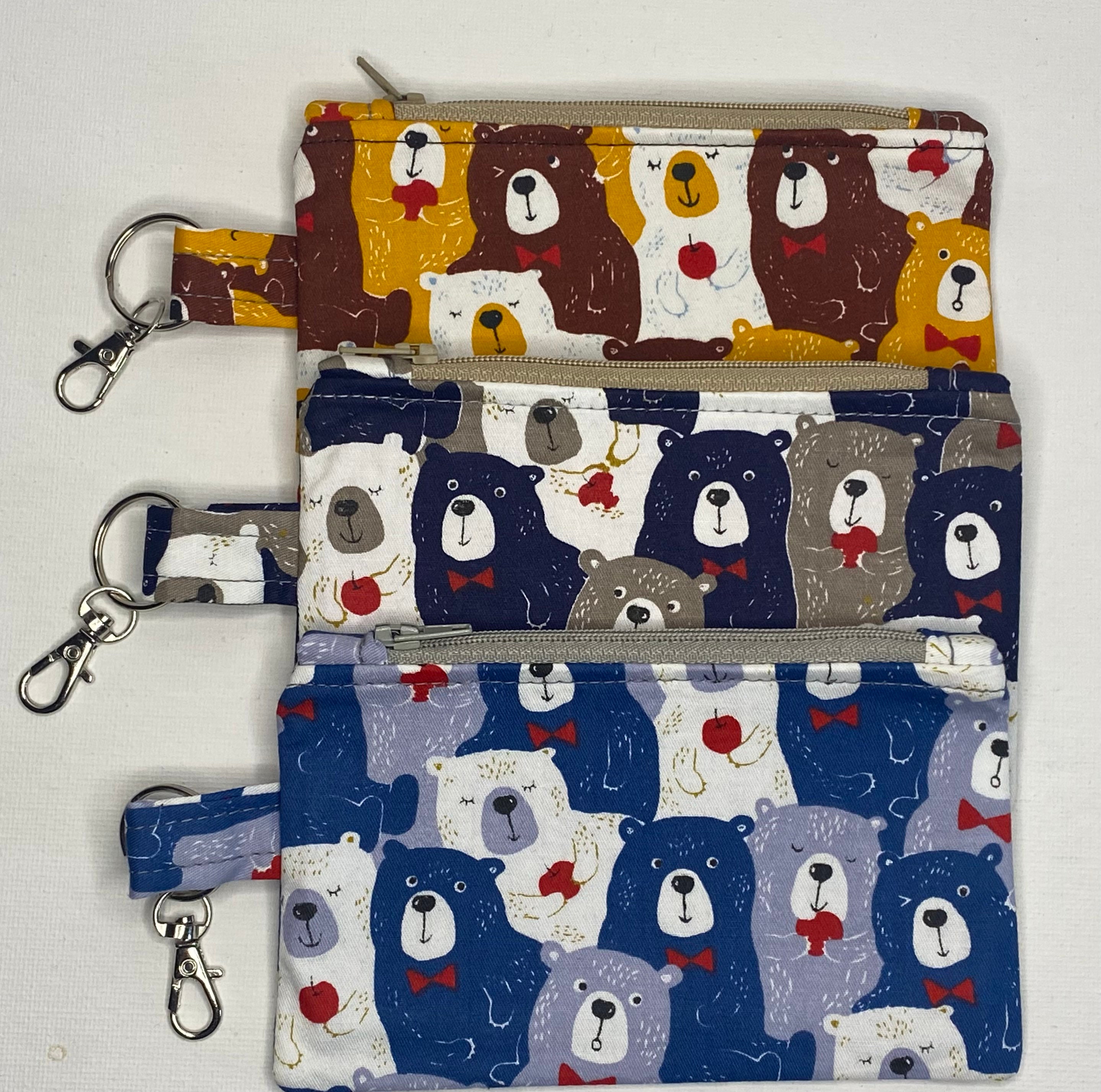 Fancy Bears Coin Purse Etsy