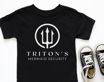 Camisa Sirenita Niña / Camisa Sirenita Tritón / Camisa Rey Tritón / Camisa Seguridad Sirena /