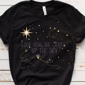 Look How She Lights Up the Sky Shirt | Ma Belle Evangeline Shirt | Princess and the Frog Shirt | Ray Firefly Shirt | Princess and the Frog