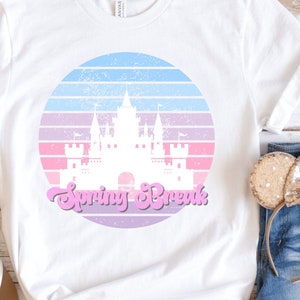 Voorjaarsvakantie 2024 overhemd | Disneyworld voorjaarsvakantie shirt | Disneyland voorjaarsvakantie shirt | Familie voorjaarsvakantie shirt